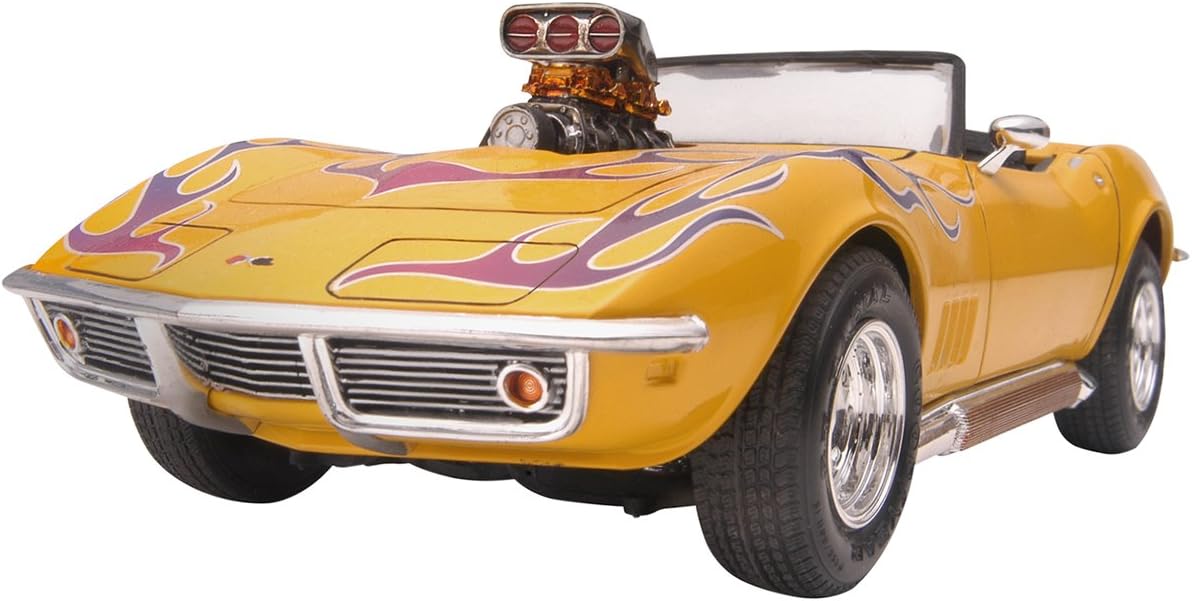 Revell Plastic Model Kit-'68 Corvette Convertible 2 in 1 1:25