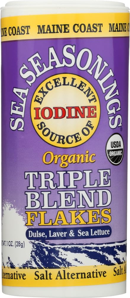 Sea Seasonings Triple Blend Flakes 1 Ounces by Maine Coast by Maine Coast