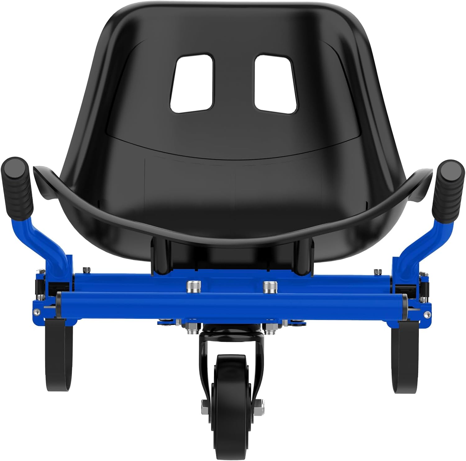Hover-1 Buggy Hoverboard Attachment - Compatible with Most 6.5" & 8" Electric Hoverboards, Hand-Operated Rear Wheel Control, Adjustable Frame & Straps