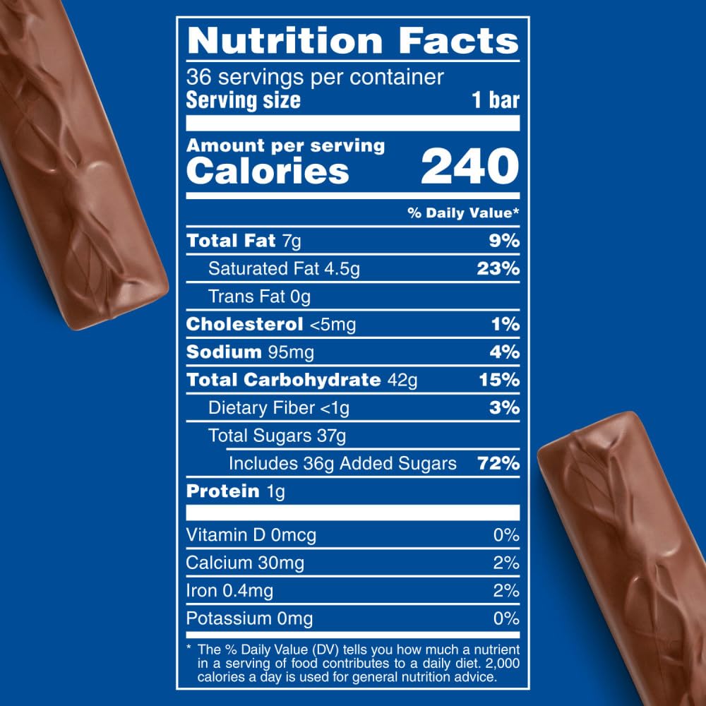 3 MUSKETEERS Milk Chocolate Candy Bars, Full Size, Bulk Candy Box, 36 ct | Light whipped chocolate nougat in full size bars, for sharing, party favors and lunch boxes, gift bag, snack box