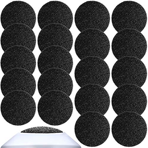 BBTO 20 Pcs Foot File Replacement Pads for Replacement Pads Portable Electric Vacuum Callus Remover Foot File for Exfoliation Cracked Heels Dead Skin