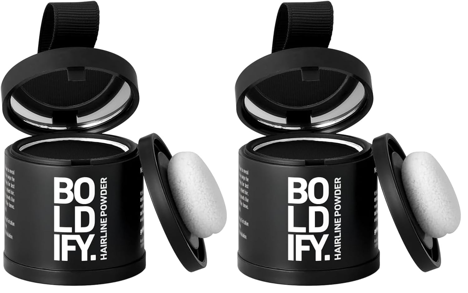 Boldify Hairline Powder, Root Touch Up Hair Color Dark Brown 4g