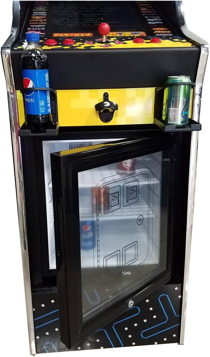 Pac-Man Pixel Bash Arcade Game Machine with Chill Cabinet