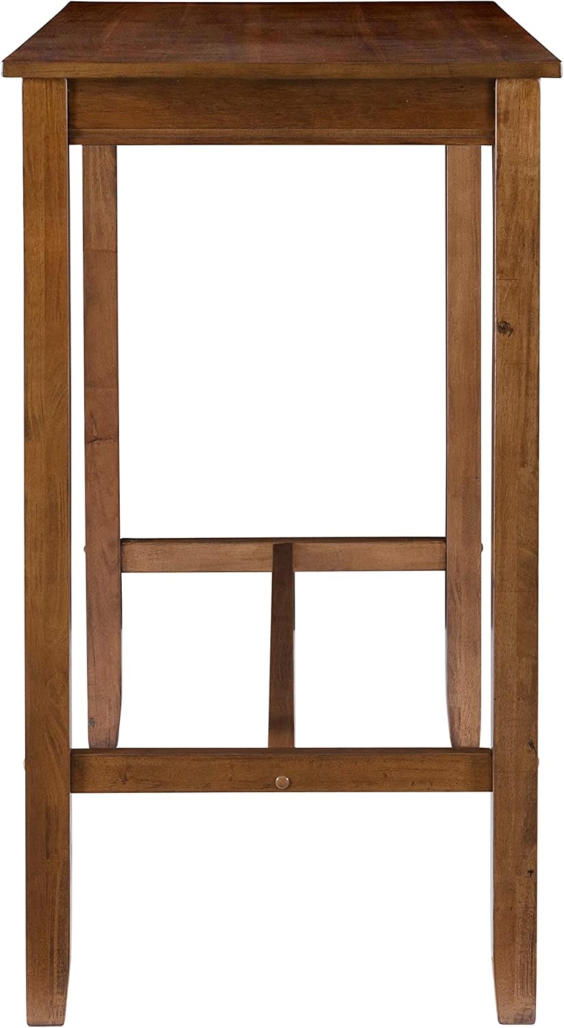 Linon Claridge Rustic Wood 36 inch Height Pub Table