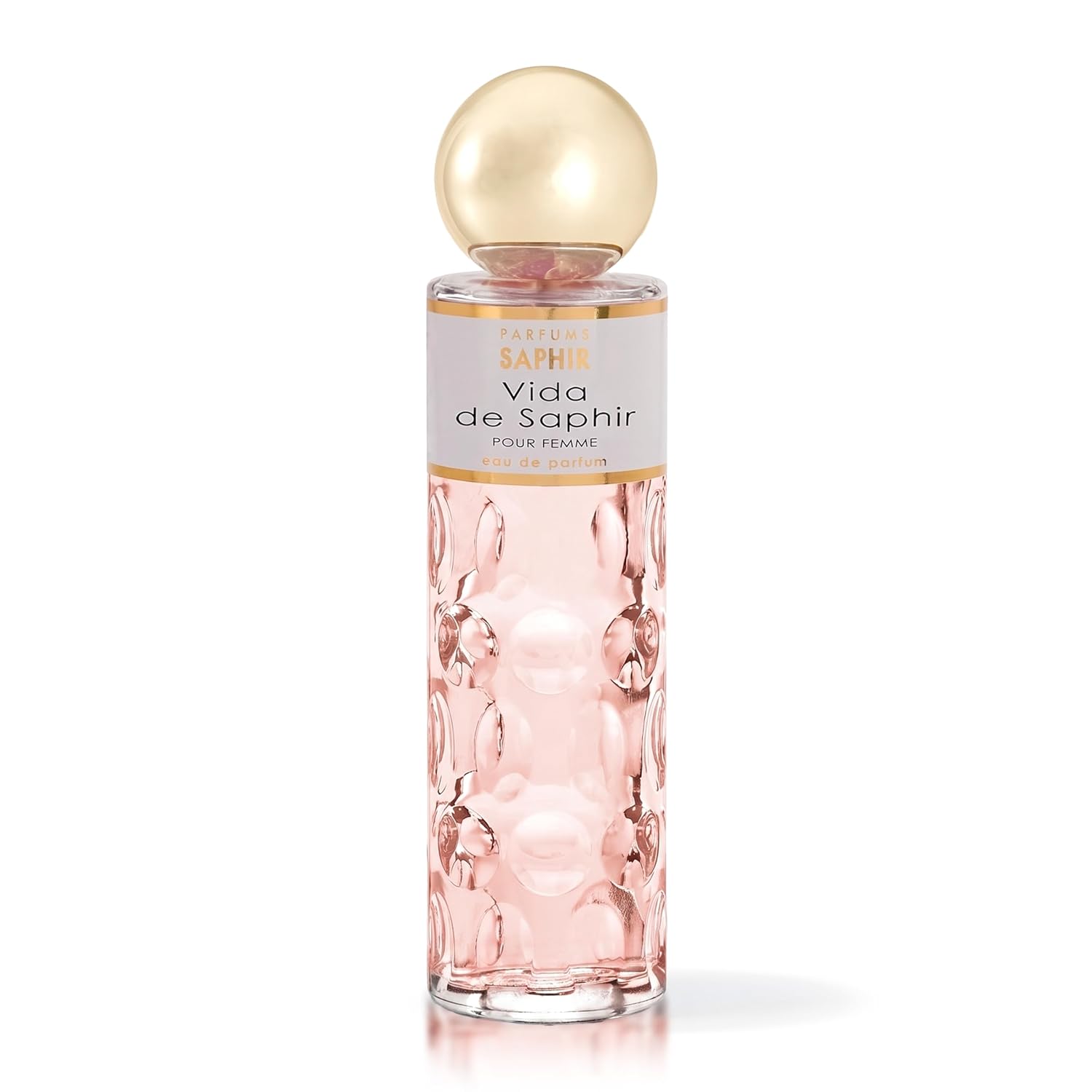 PARFUMS SAPHIR Vida Eau de Parfum, Spray Vanilla Perfume for Women 200ml | Sweet Floral Gourmand, Blackcurrant Pear Jasmine Praline & Vanilla