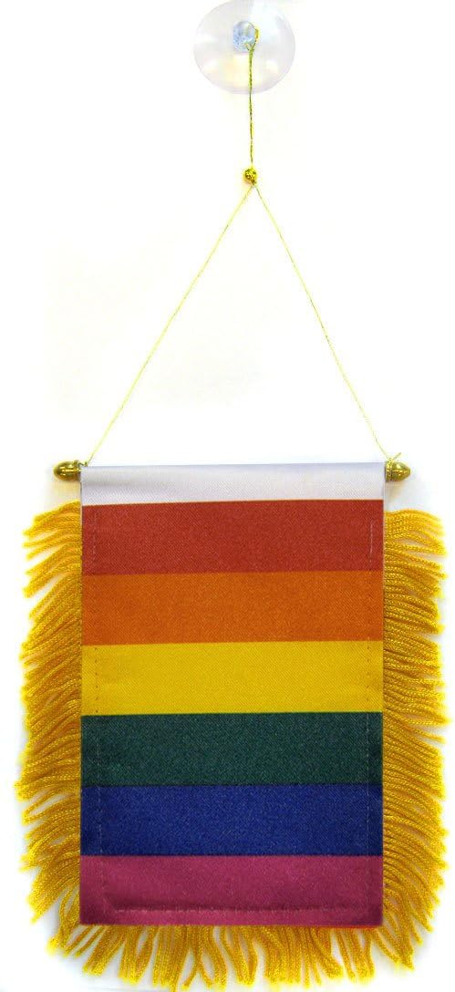 AZ FLAG Nicaragua Pennant 4x6 in 100D Polyester Suction Cup | Outdoor use Nicaraguan 15x10 cm triangular pennant stitched edges and reinforced finish