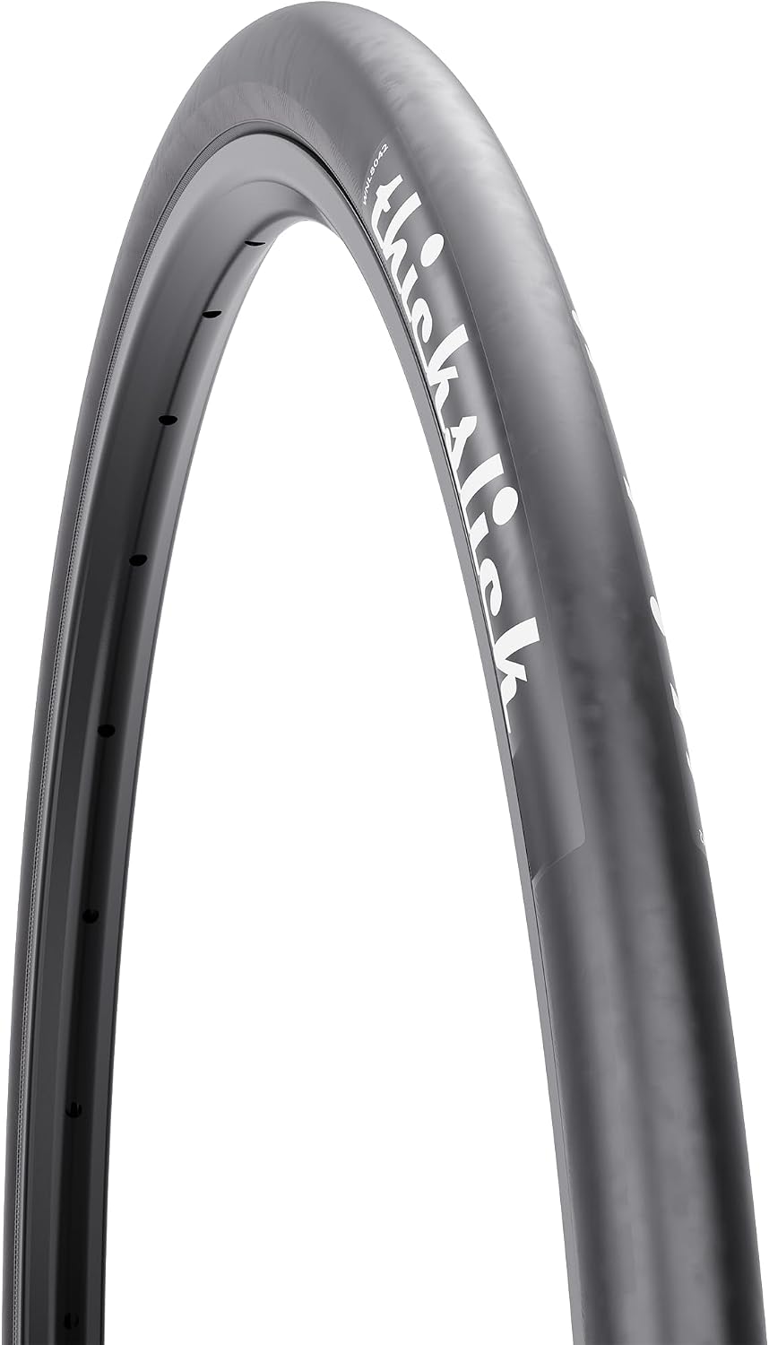 WTB ThickSlick Hybrid Bike Tire (26"/29"/700c) Wire Bead - Slick Tread - Commuter & Campus (Black/White, Optional Flat Guard)