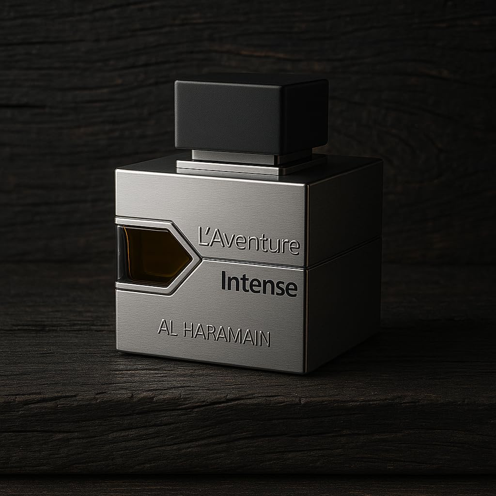 Al Haramain L'Aventure Intense for Men Eau de Parfum Spray, 3.4 Ounce