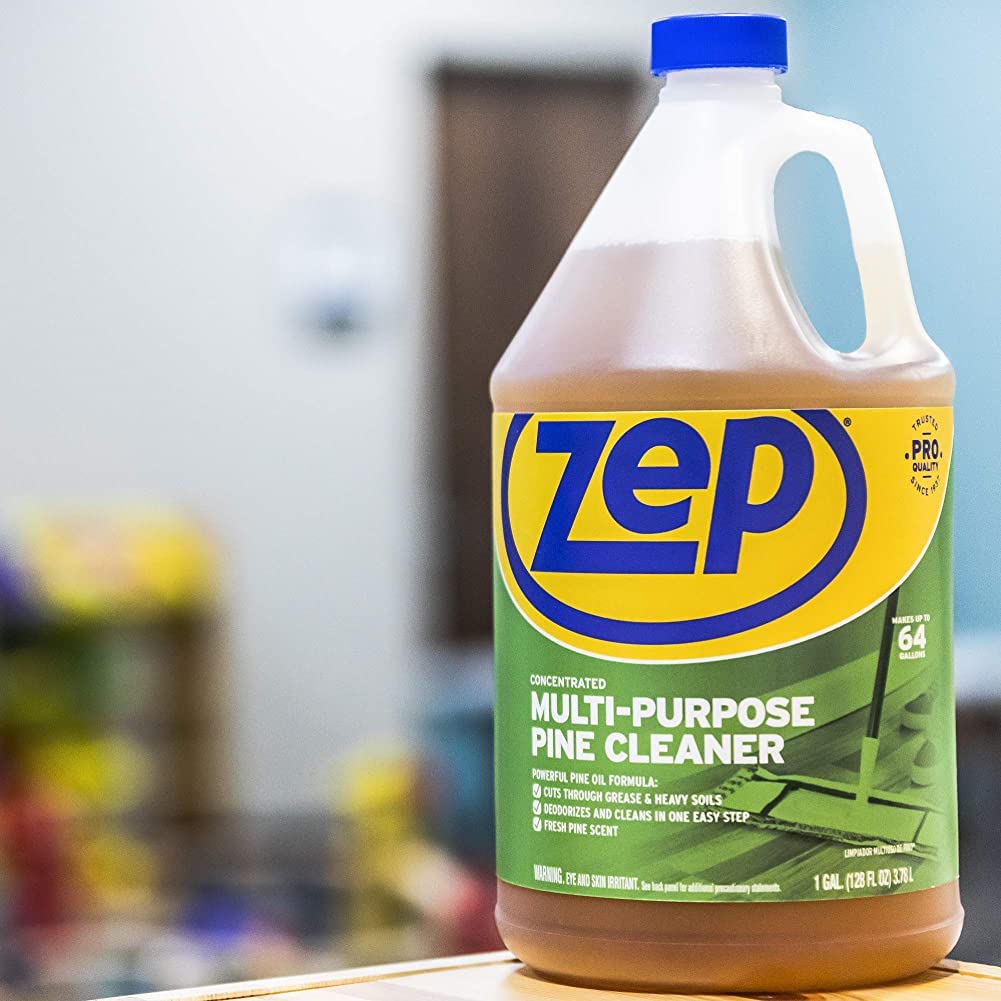 Zep Concentrated Multi-Purpose Pine Cleaner - 128 oz (Pack of 2)
