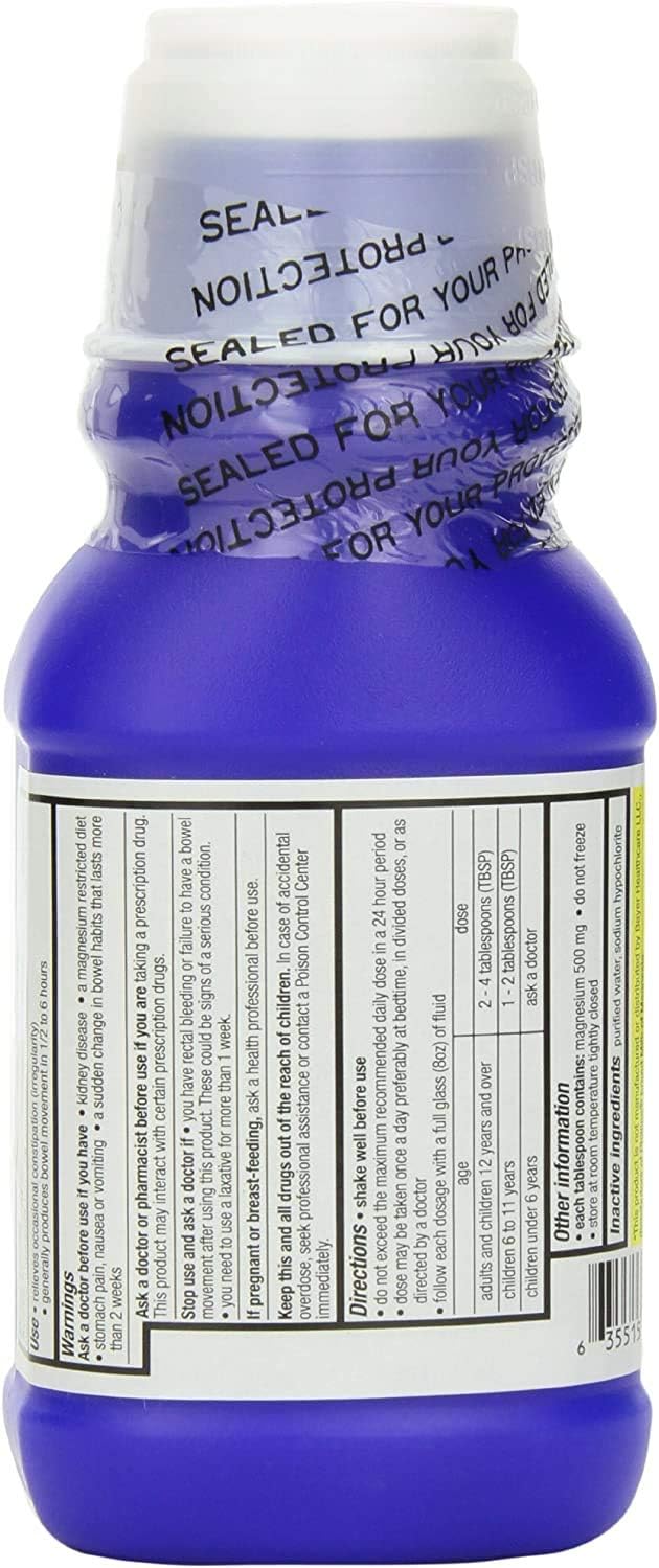 Quality Choice MILK OF MAGNESIA REG 12OZ