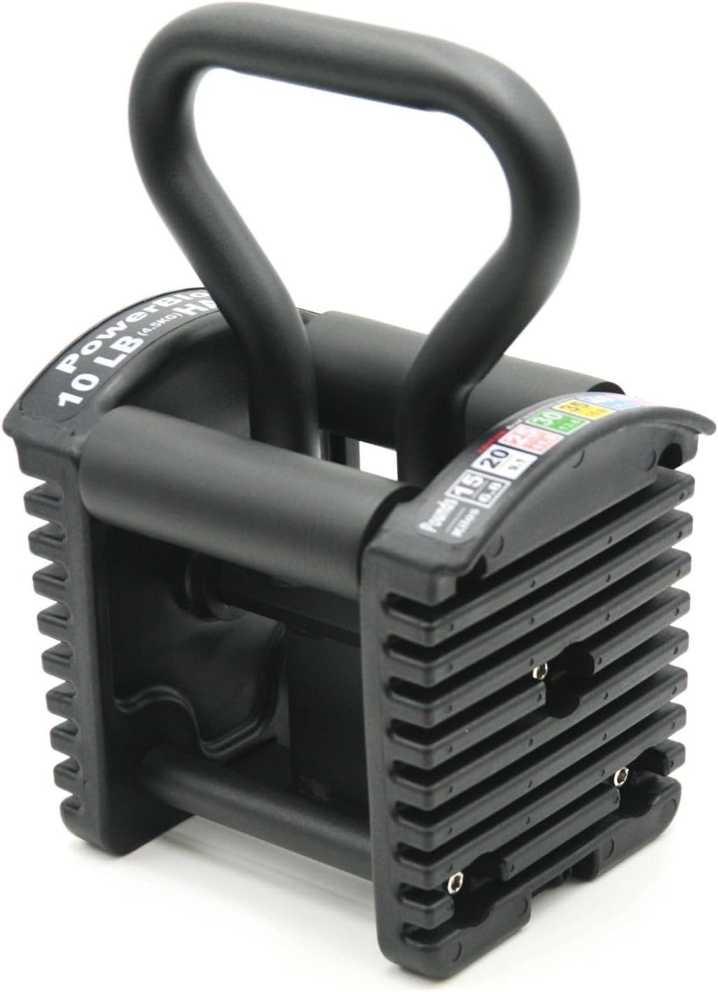 PowerBlock Pro Series Kettlebell Handle, Black | Converts Pro Series dumbbells into a kettlebell for home or commercial use