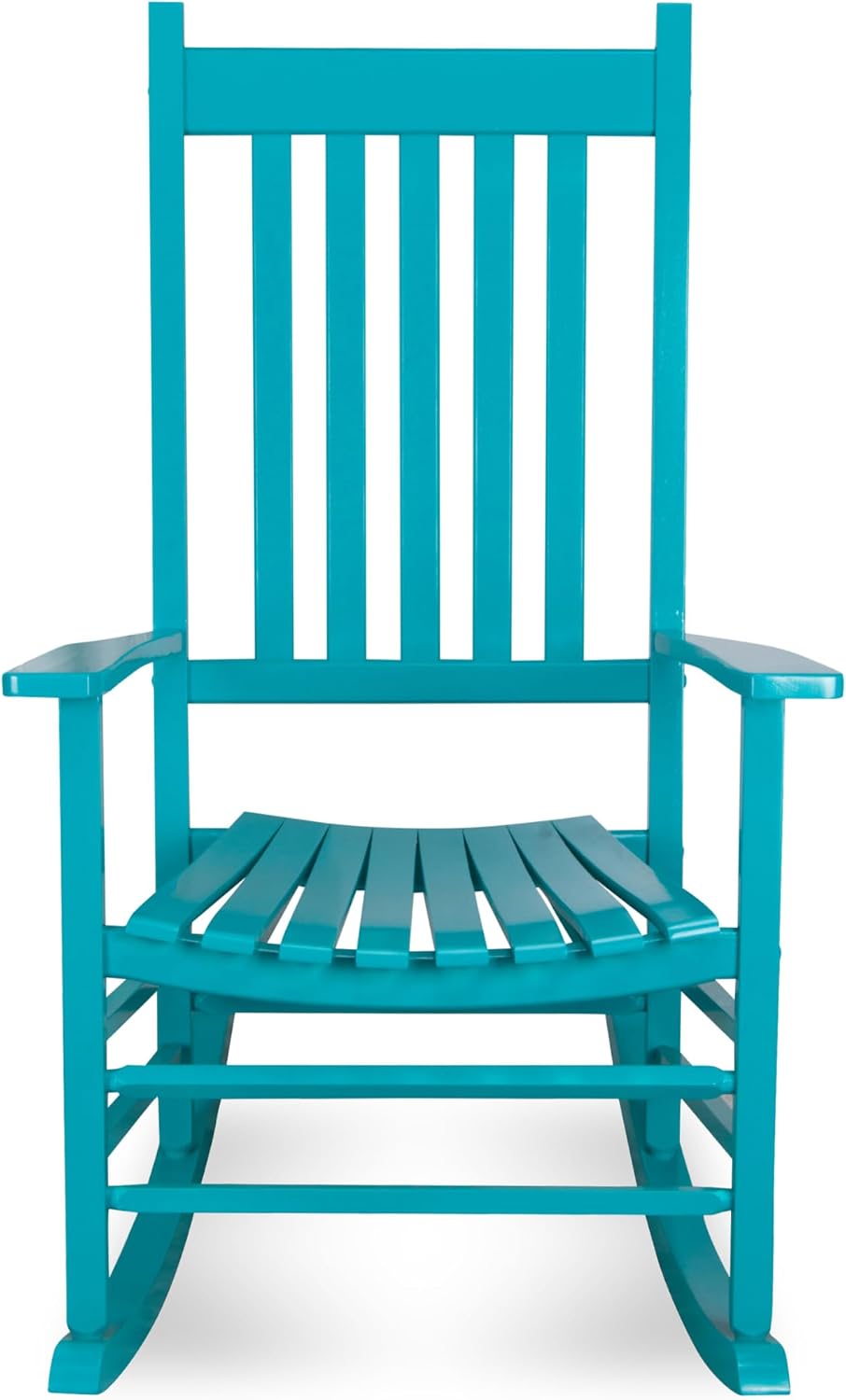 Shine Company 4332WT Vermont Porch Rocker, White (2nd Gen)