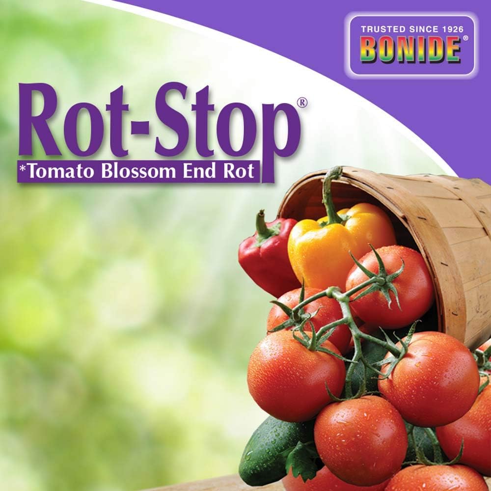 Bonide Rot-Stop Tomato Blossom End Rot, 32 oz Ready-to-Use Spray | Garden Fertilizer For Calcium Deficiency in Plants