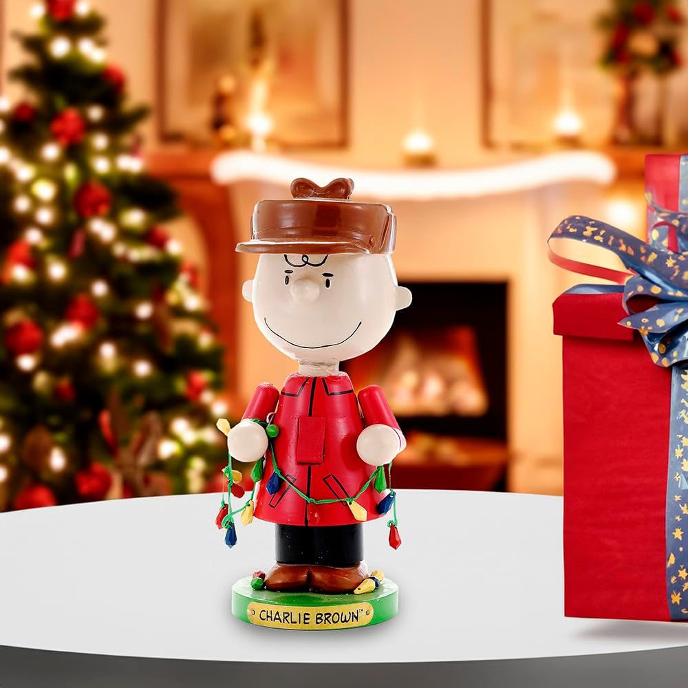 Kurt S. Adler Peanuts Nutcracker, Red/Brown/Green