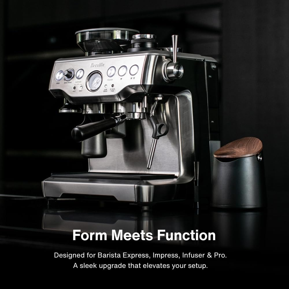 CREMA Coffee Products Replacement Steam Lever for Breville Espresso Machines | Ergonomic Stainless Steel Design | Compatible with Barista Express