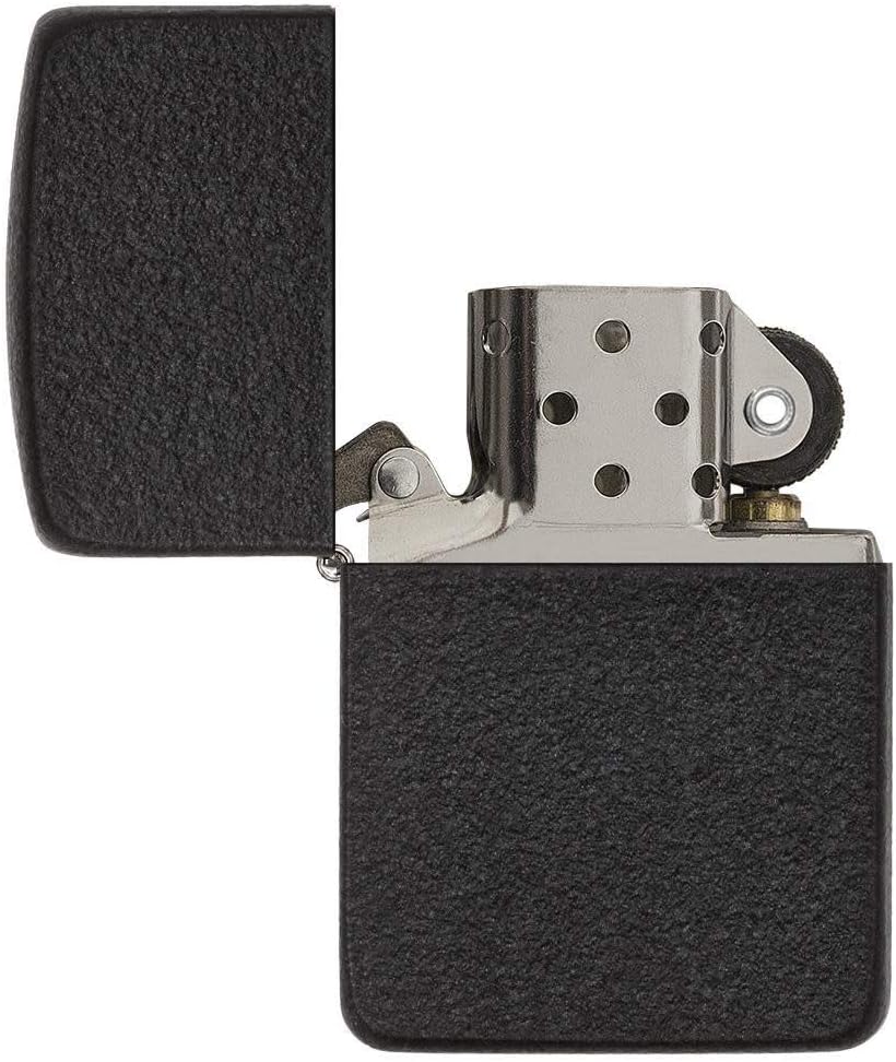 Zippo 1941 Black Crackle Replica Pocket Lighter