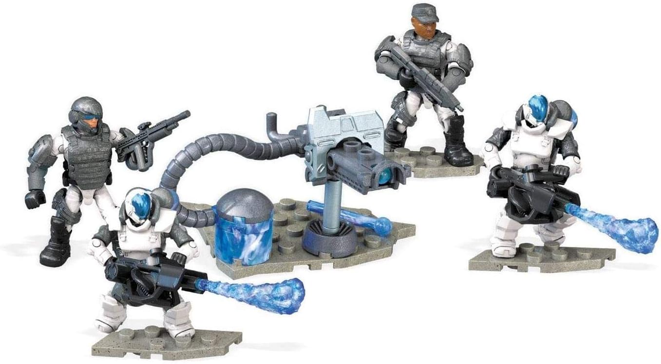 Mega Construx Halo Cryo Marines Fireteam Building Set