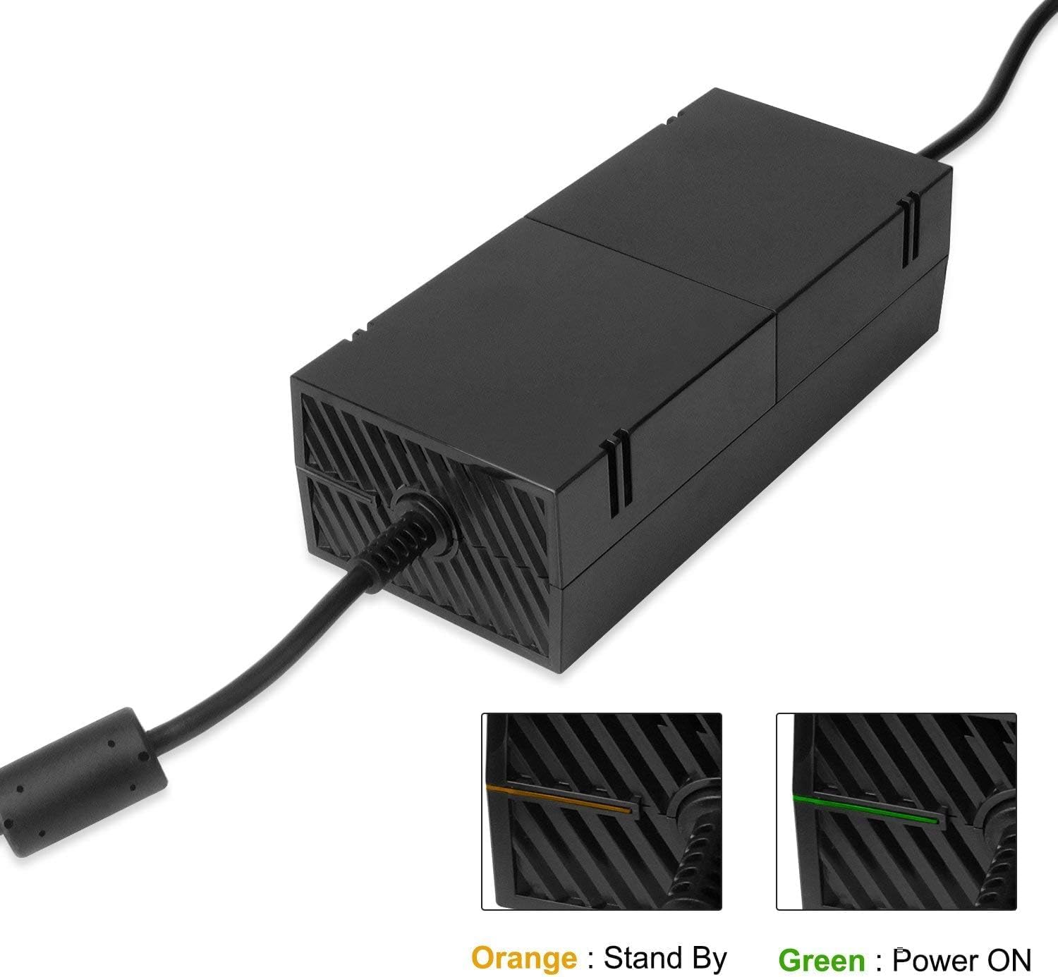 Xbox One Power Supply, AC Adapter Replacement Charger with Cable for Xbox 1, Xbox One Power Brick Advanced Version 100-240V