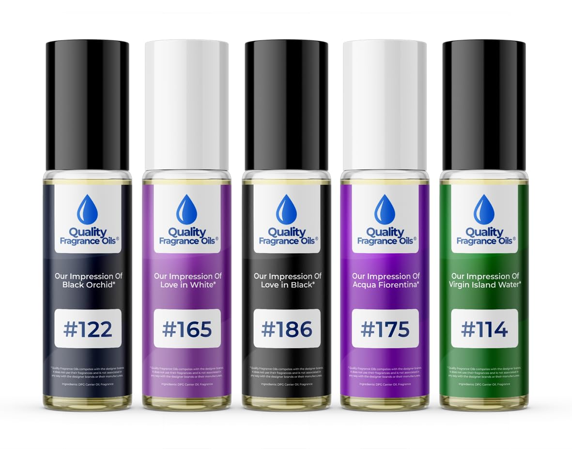 Quality Fragrance Oils' One Million Impression #113 | Long-Lasting Perfume Oil, Alcohol-Free, Strong Scent, 10ml Roll-On | Affordable Alternative to Designer Fragrances