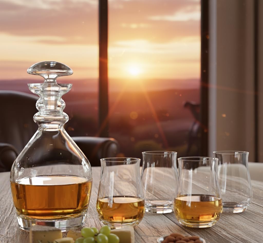 Crystal Thomas Jefferson Decanter