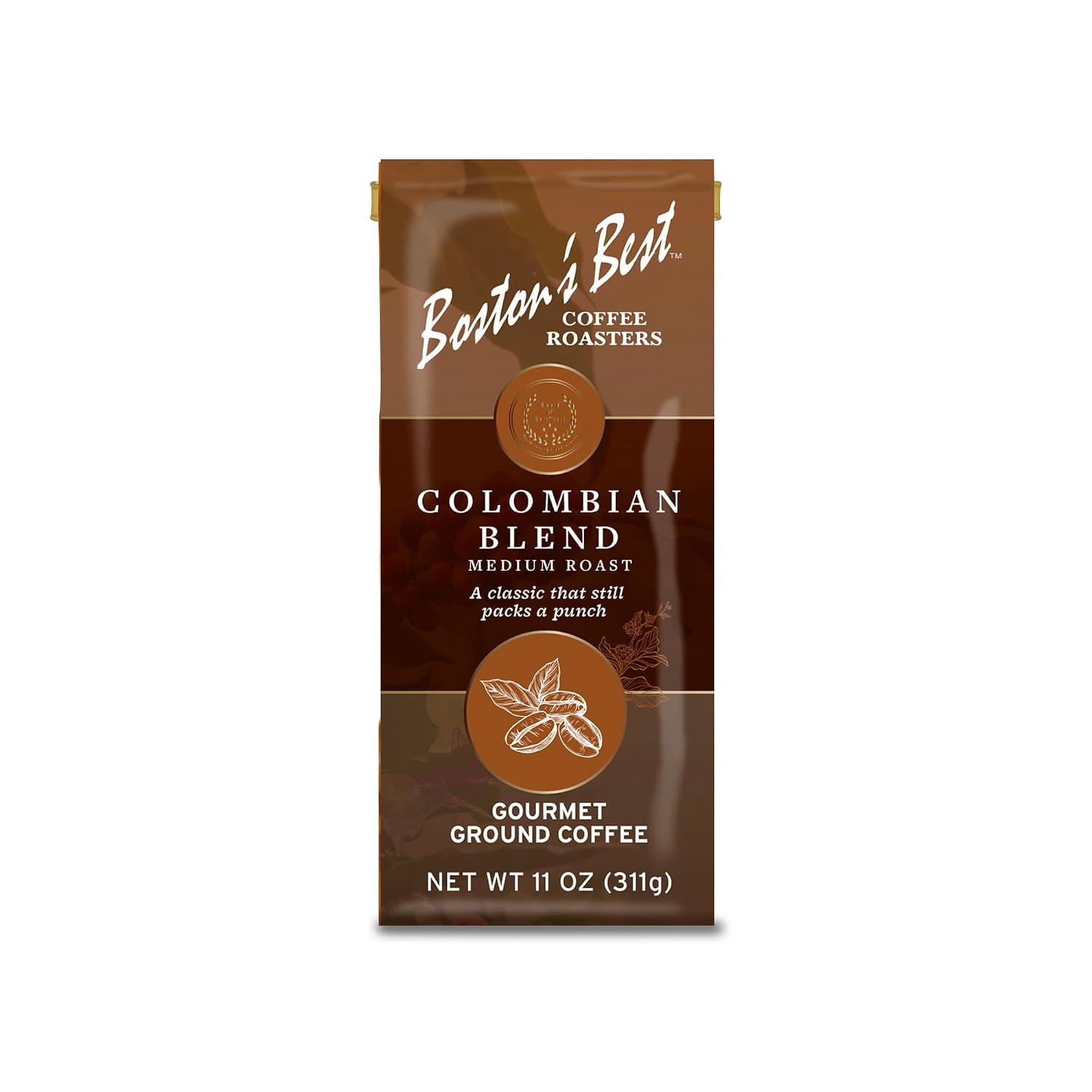 Boston’s Best Coffee - Fall-Inspired Pumpkin Spice Medium Roast Gourmet Delicious Flavored Coffee, Premium Ground - 11 oz. / 311 g Bag