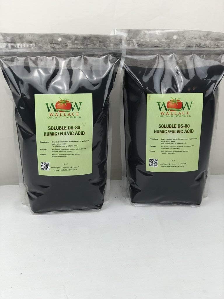 Wallace Organic Wonder, Soluble DS-80 Humic/Fulvic Acid (1lb)