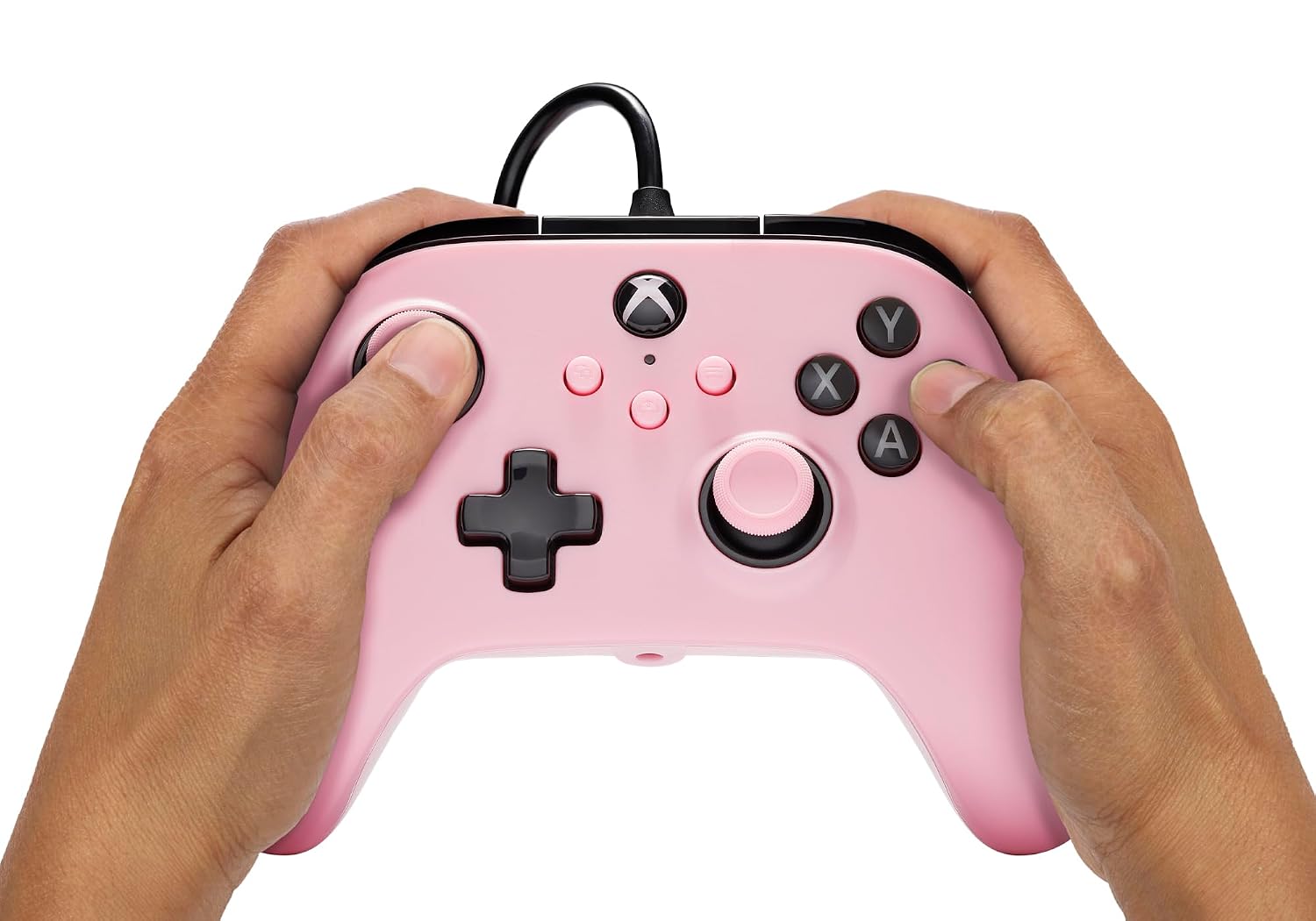 PowerA Wired Controller for Xbox Series X|S - blue, gamepad, video game/gaming controller, works with Xbox One, Officially Licensed