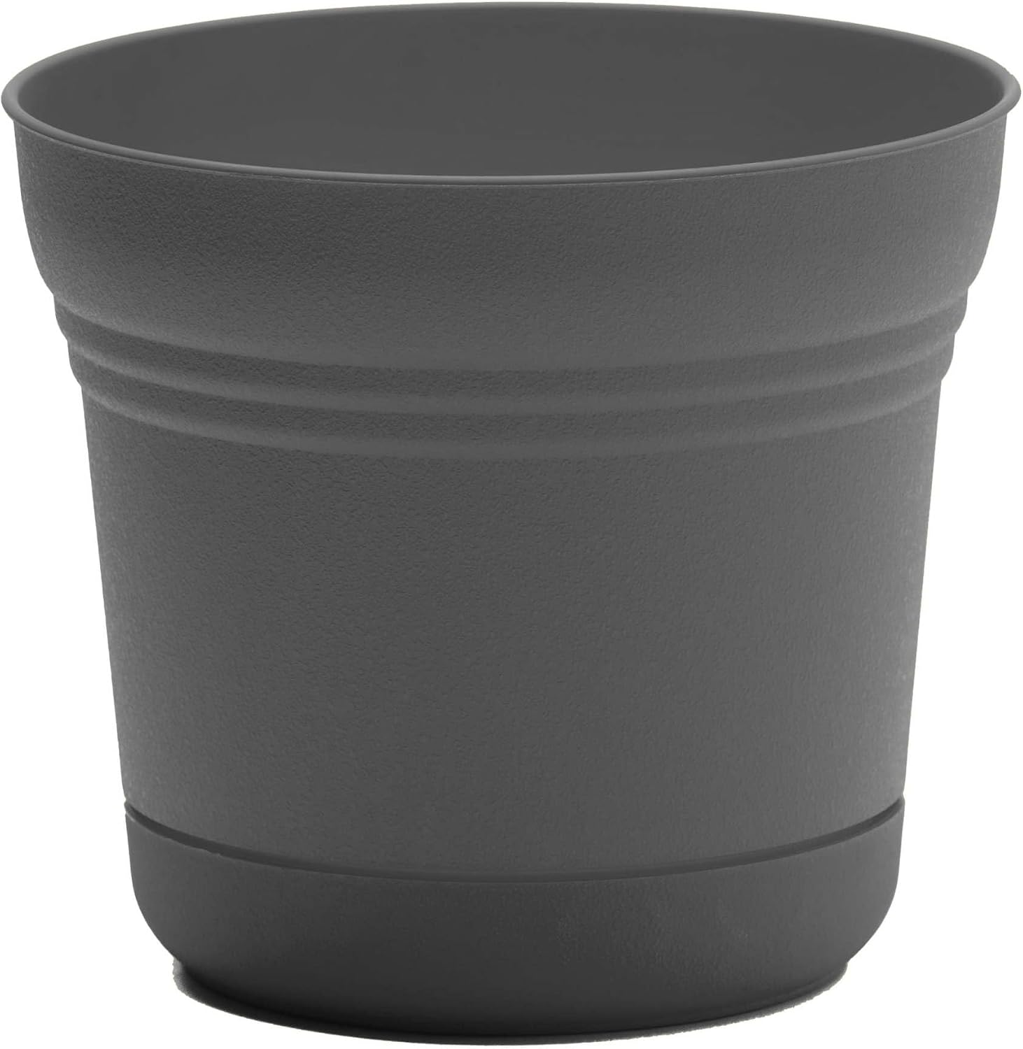 Bloem Saturn Planter with Saucer, 10", Calypso (SP1027)