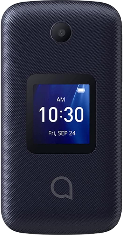 Alcatel Go Flip 4 4056W 4GB (T-Mobile only) Flip Phone - For Senior Easy Use (Renewed)