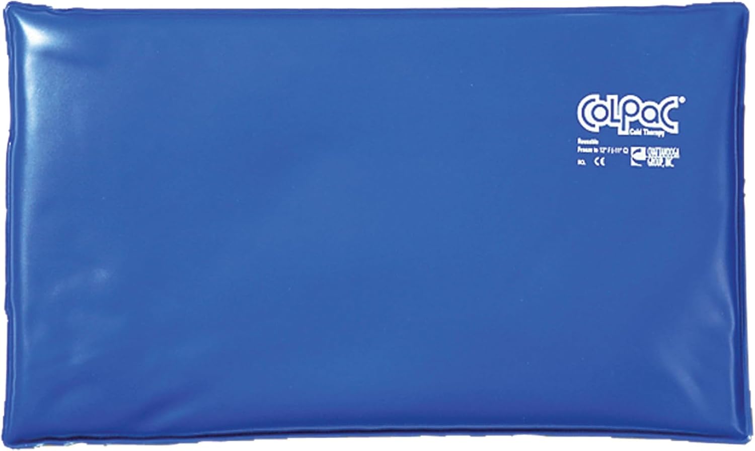 Chattanooga ColPac - Reusable Gel Ice Pack - Black Polyurethane - Standard - 10 in x 13.5 in - Cold Therapy - Knee, Arm, Elbow, Shoulder, Back - Aches, Swelling, Bruises, Sprains, Inflammation