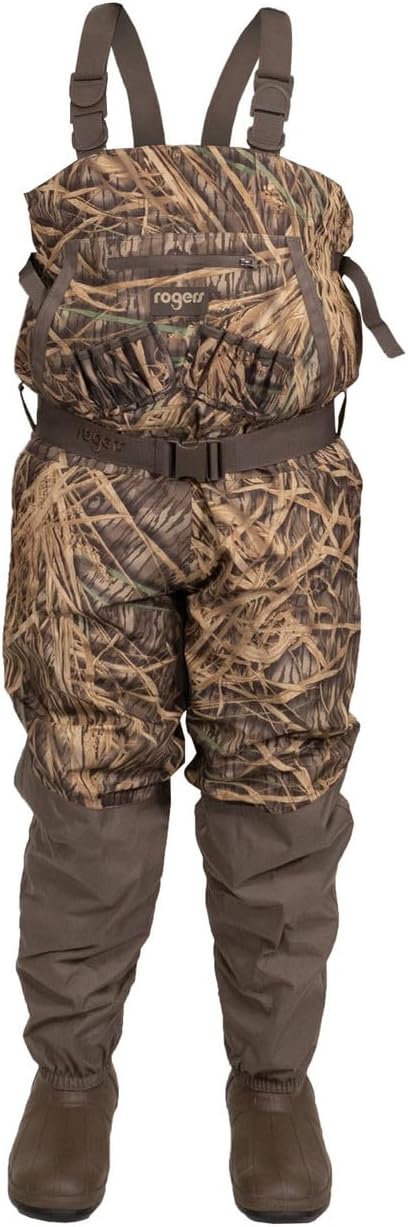 Rogers Toughman 2-in-1 Insulated Breathable Waders in Habitat size 11 Tall Slim