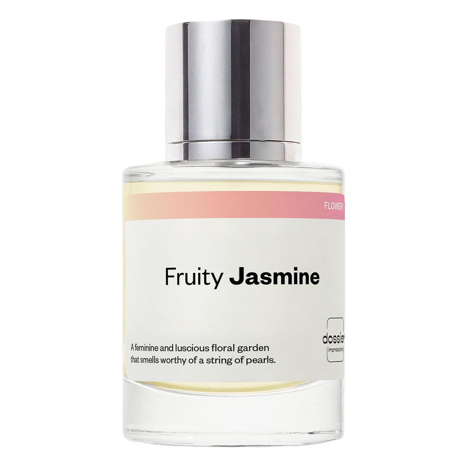 Dossier - Fruity Jasmine - Inspired by J'adore - Women EDP | 1.7 fl oz (50ml) - Jasmine Perfume - Fruity Jasmine Eau de Parfum for Women - Jasmine Oil