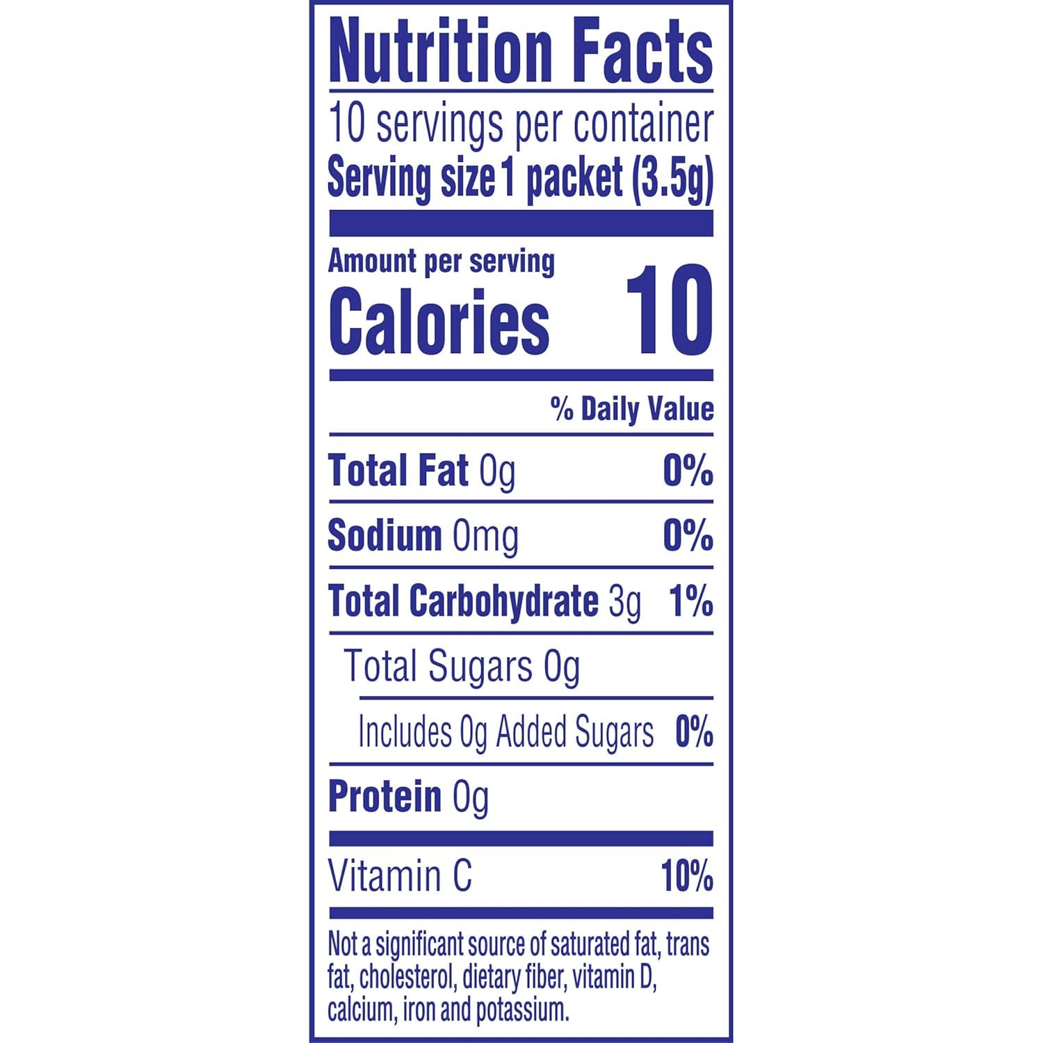 Crystal Light On-The-Go Drink Mix Packets, Sugar Free Powdered Water Enhancer, Naturally Flavored Low Calorie Beverage Mix, Cherry Pomegranate, 0.11 Ounce Packets, 10 Count (Pack of 4)