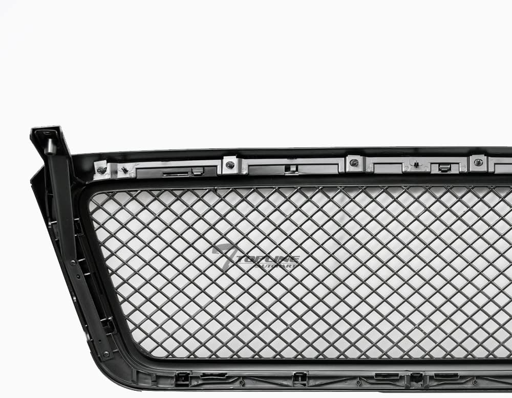 Sequential LED Halo Strip Tube Bar Chrome Housing Projector Headlights Signal Lamps Amber nb + Glossy Black RVT Rivet Bolt Steel Mesh Front Hood