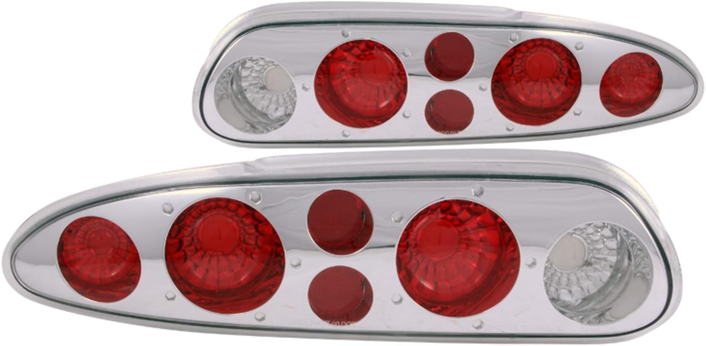 Anzo USA 221011 Chevrolet Camaro Chrome Tail Light Assembly - (Sold in Pairs)