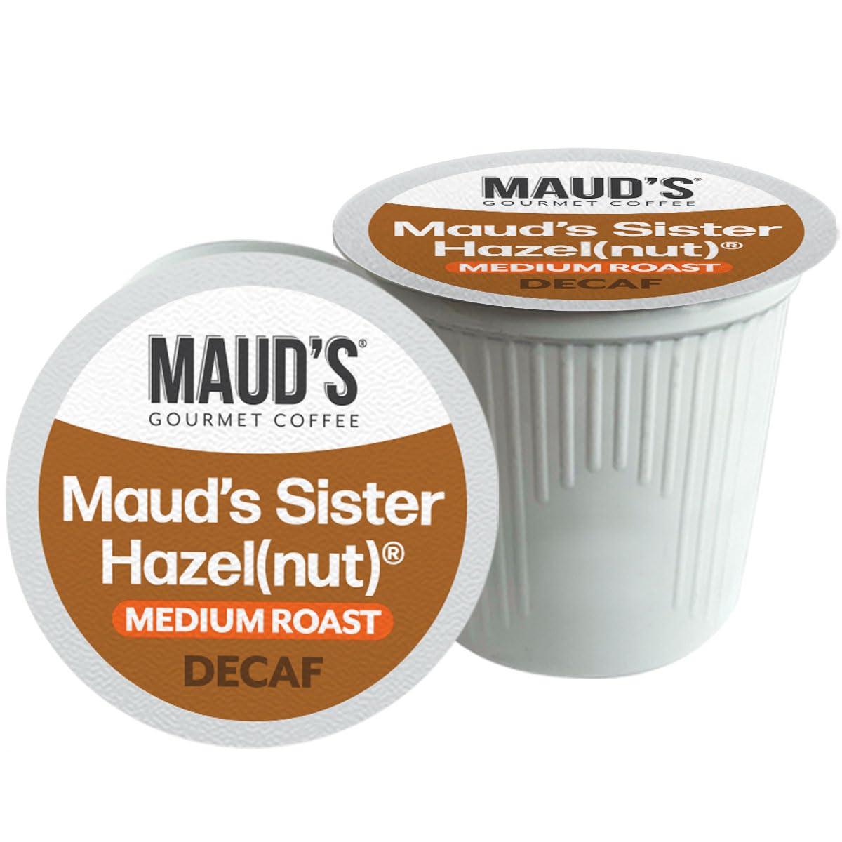 Maud’s Decaf Dark Roast Coffee Pods, 100ct | Decaffeinated Coffee in Single Serve Pods – Compatible with Keurig Coffee Makers
