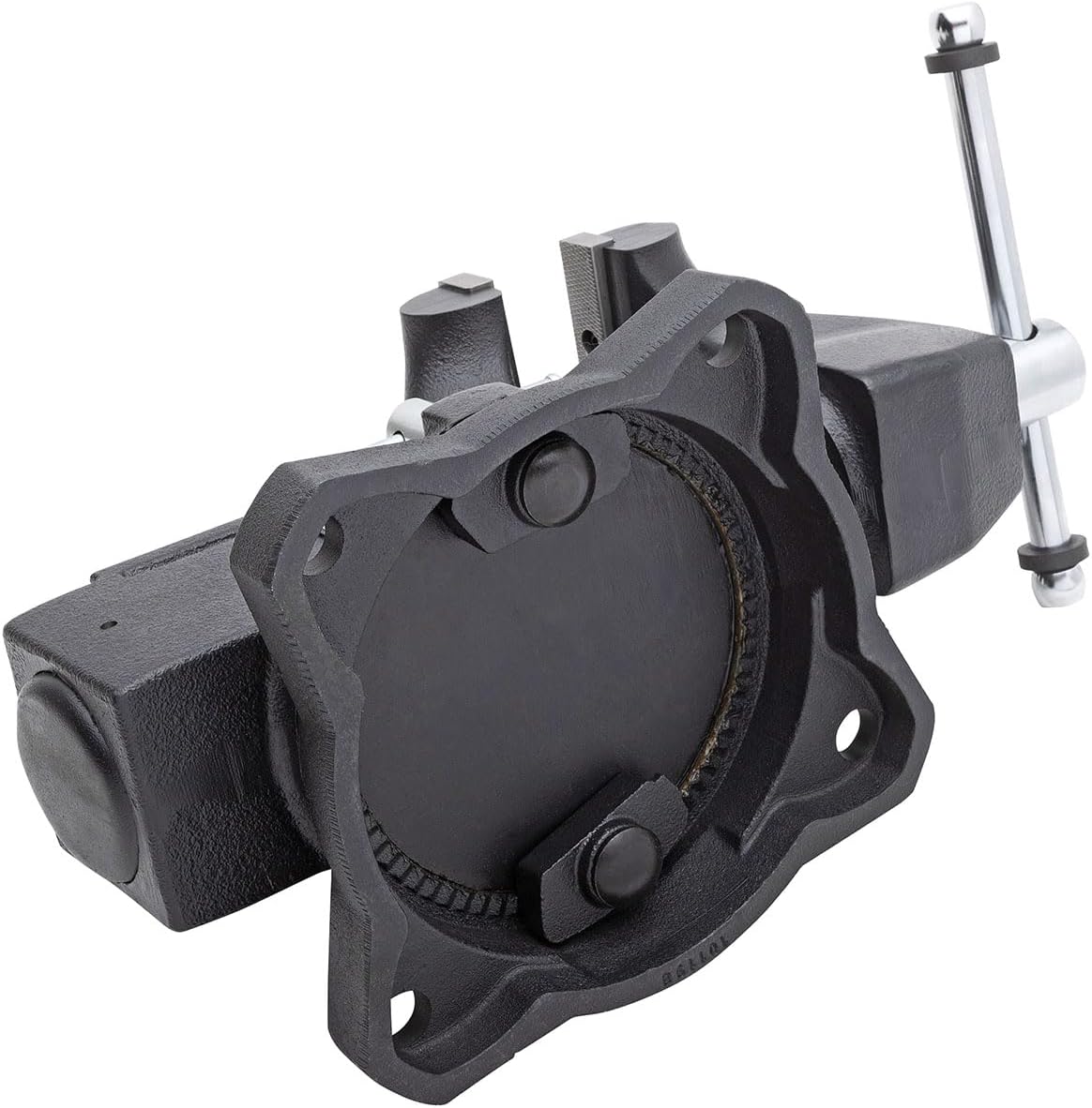 Yost Vises LV-4 Homeowner's Vise | 4.5 Inch Jaw Width with a 3 Inch Jaw Opening Home Vise | Secure Grip with Swivel Base | Blue