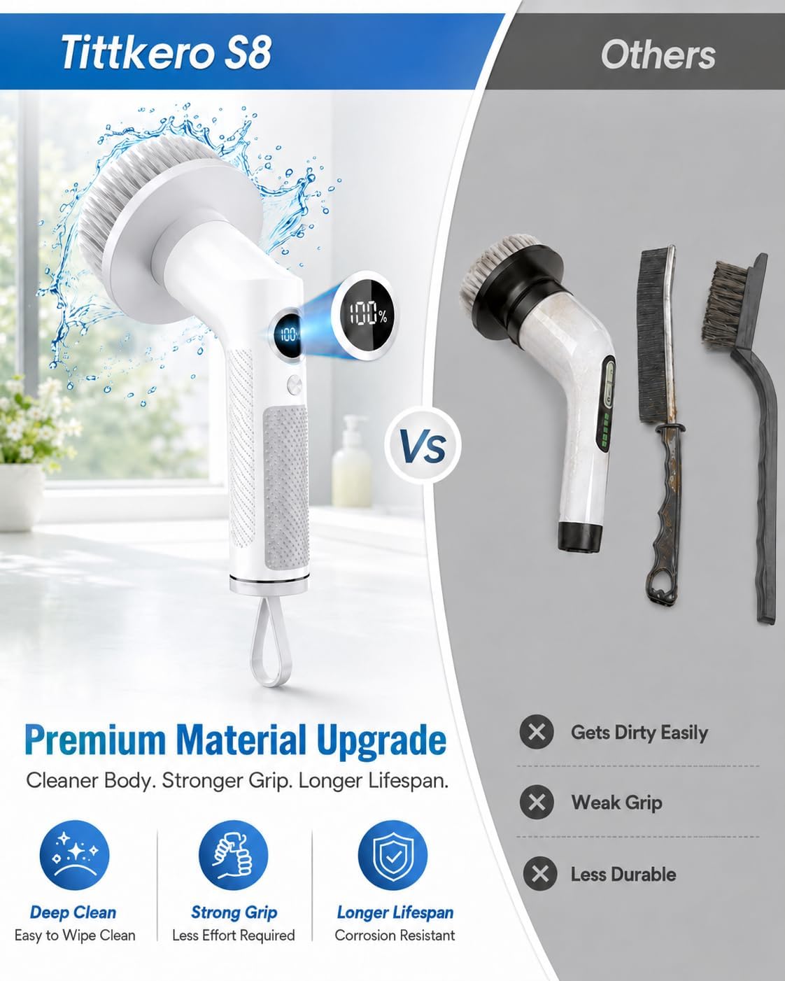 Electric Spin Scrubber