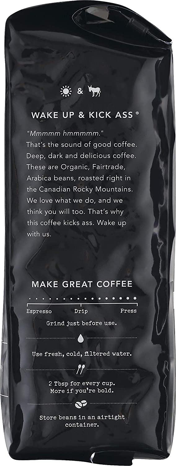 Kicking Horse Coffee, Three Sisters, Medium Roast, Whole Bean, 2.2 Pound - Certified Organic, Fairtrade, Kosher Coffee