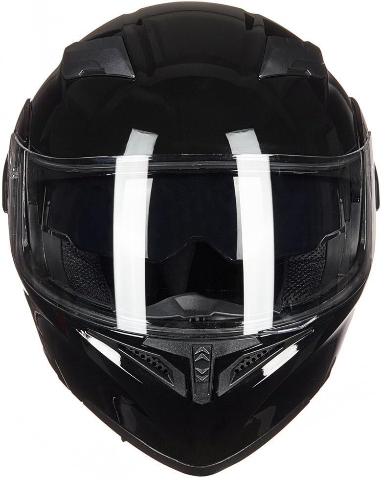 ILM Motorcycle Dual Visor Flip up Modular Full Face Helmet DOT Model 902/902L