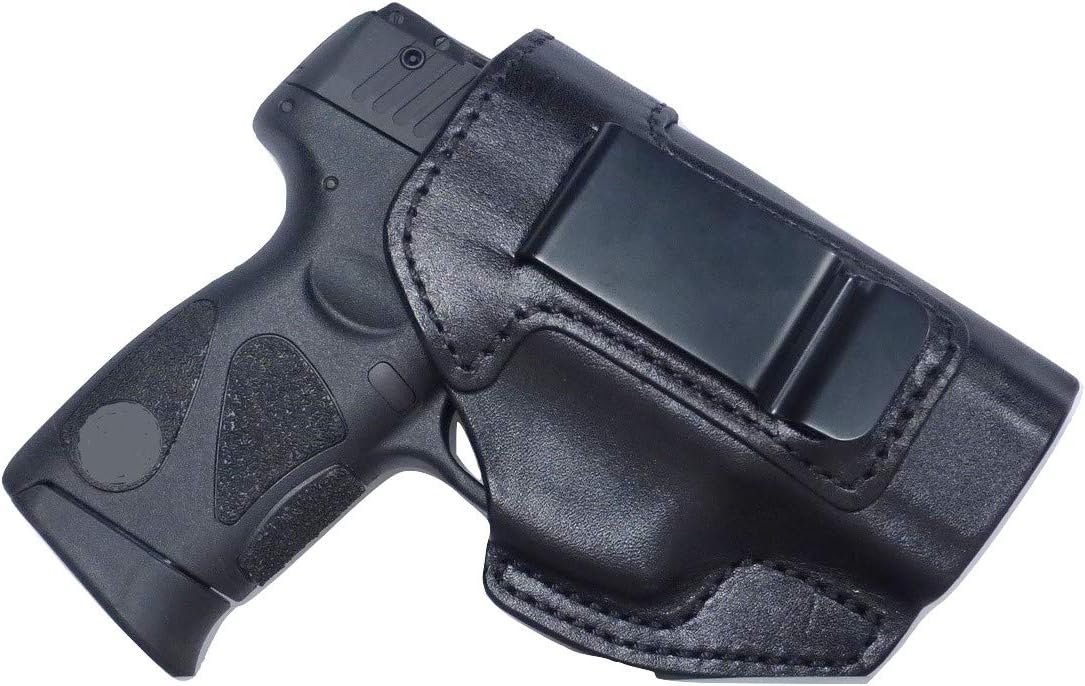 Tactical Scorpion Gear Full Grain Leather IWB Conceal Carry Gun Holster for Taurus Millennium G2 PT111 PT132 PT138 PT140 PT145 PT745 G2c