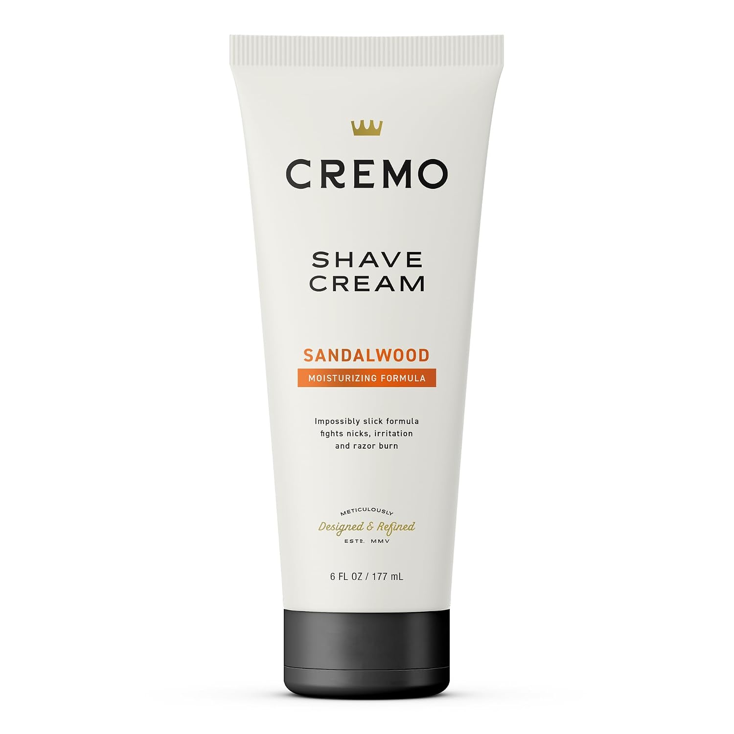 Cremo Original Shave Cream, Astonishingly Superior Ultra-Slick Shaving Cream for Men, Fights Nicks, Cuts and Razor Burn, 6 Fl Oz