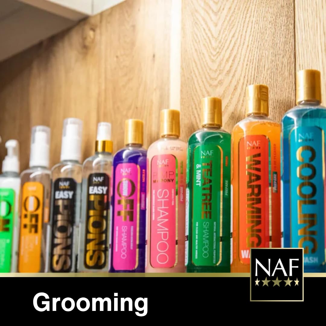 NAF My Pony Shampoo 500ml – Deep Cleaning, Shine-Enhancing Shampoo for Horses & Ponies – Fruity Fragrance – Gentle