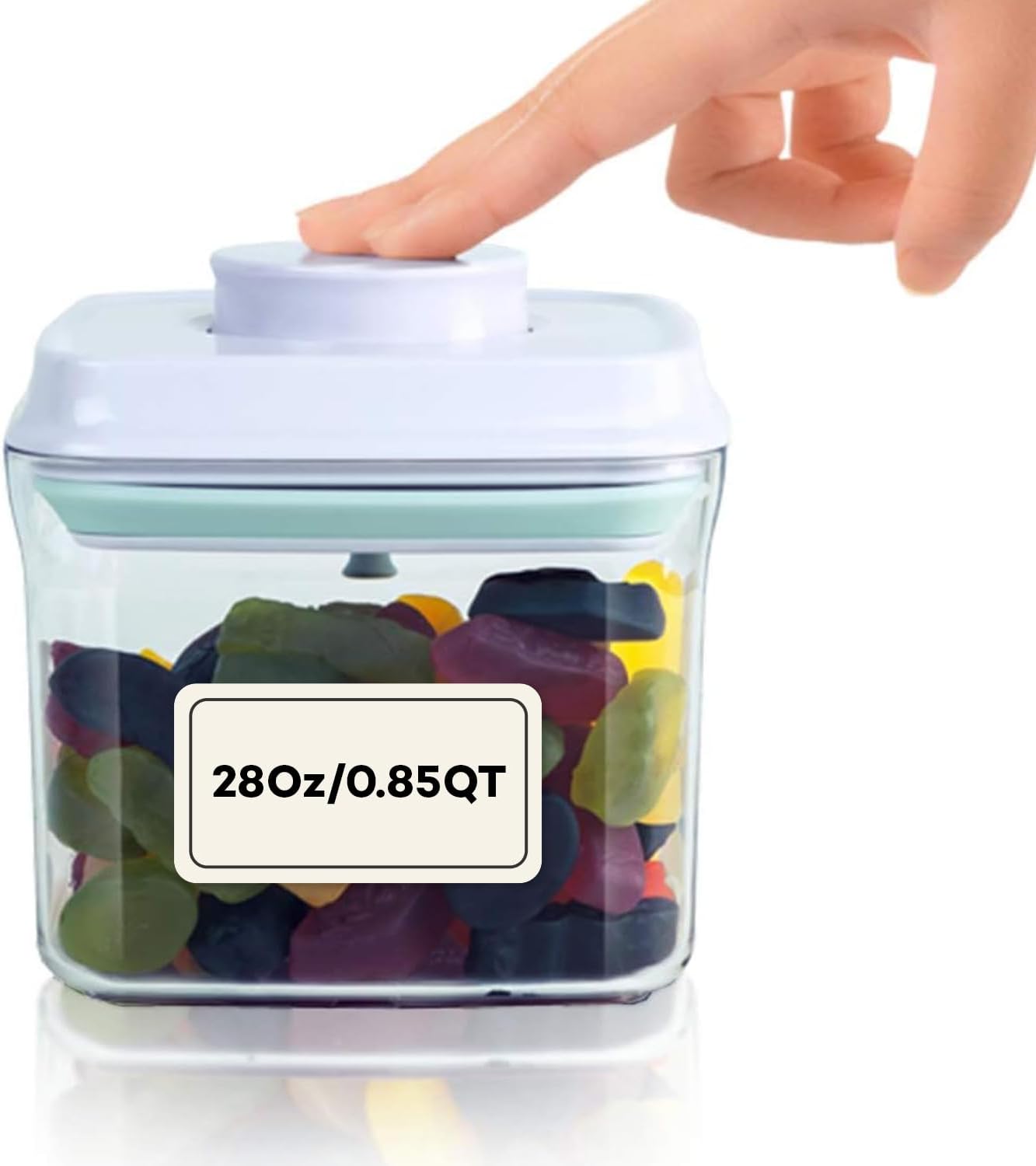 Bop Top Airtight Food Storage Containers | Pop-Top Lid | 16.5 Cups / 135 Oz