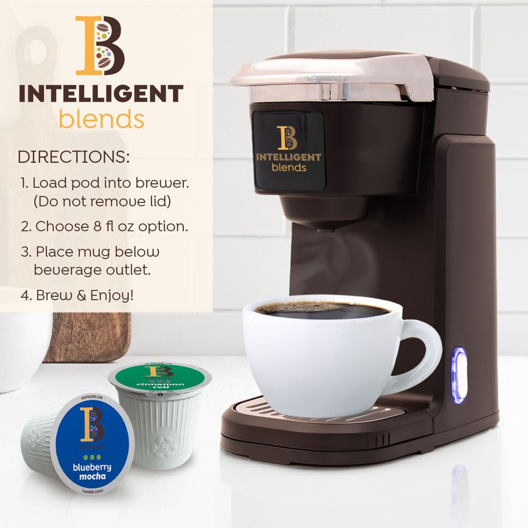 Intelligent Blends Dark Roast Coffee Pods 100ct Keurig Compatible