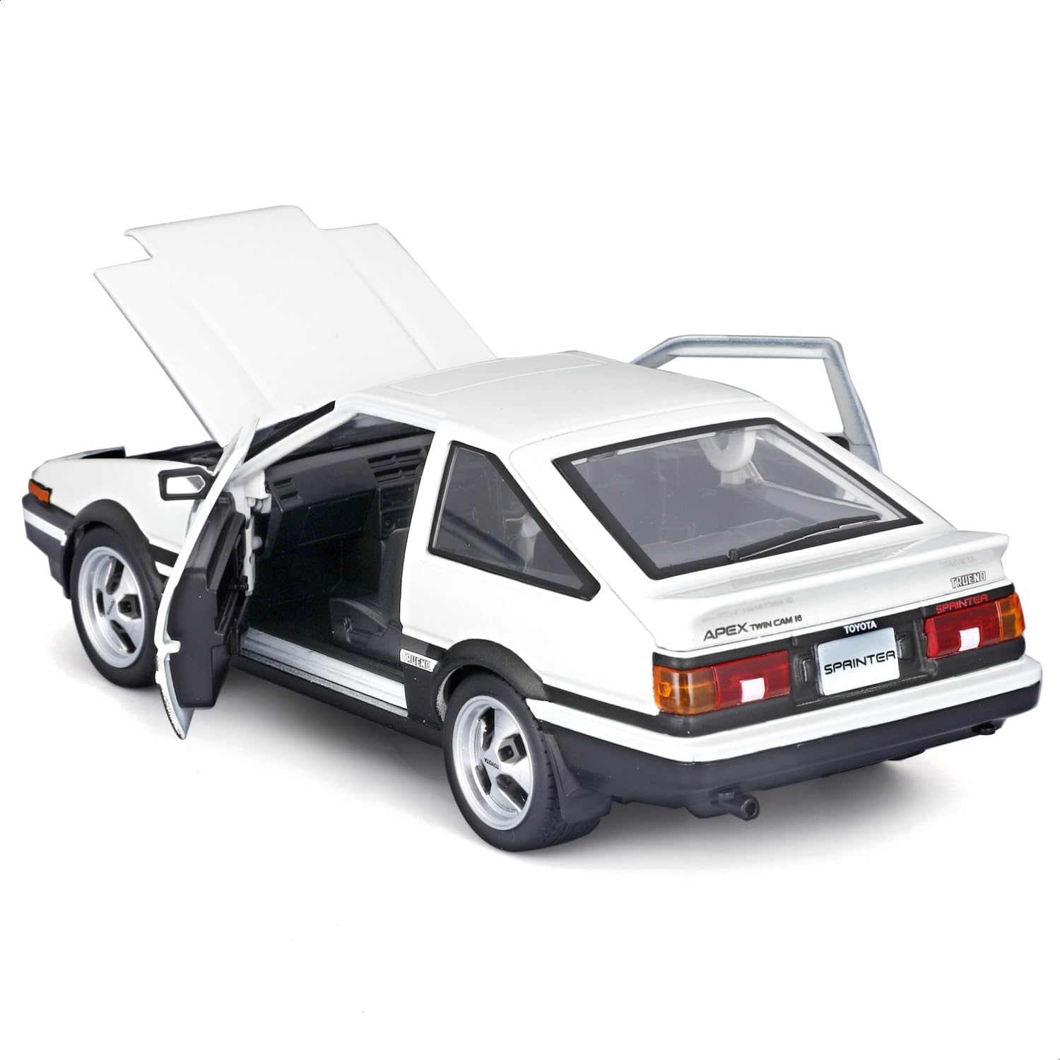 Maisto 1:24 SE Toyota Sprinter Trueno AE86, Matte Black
