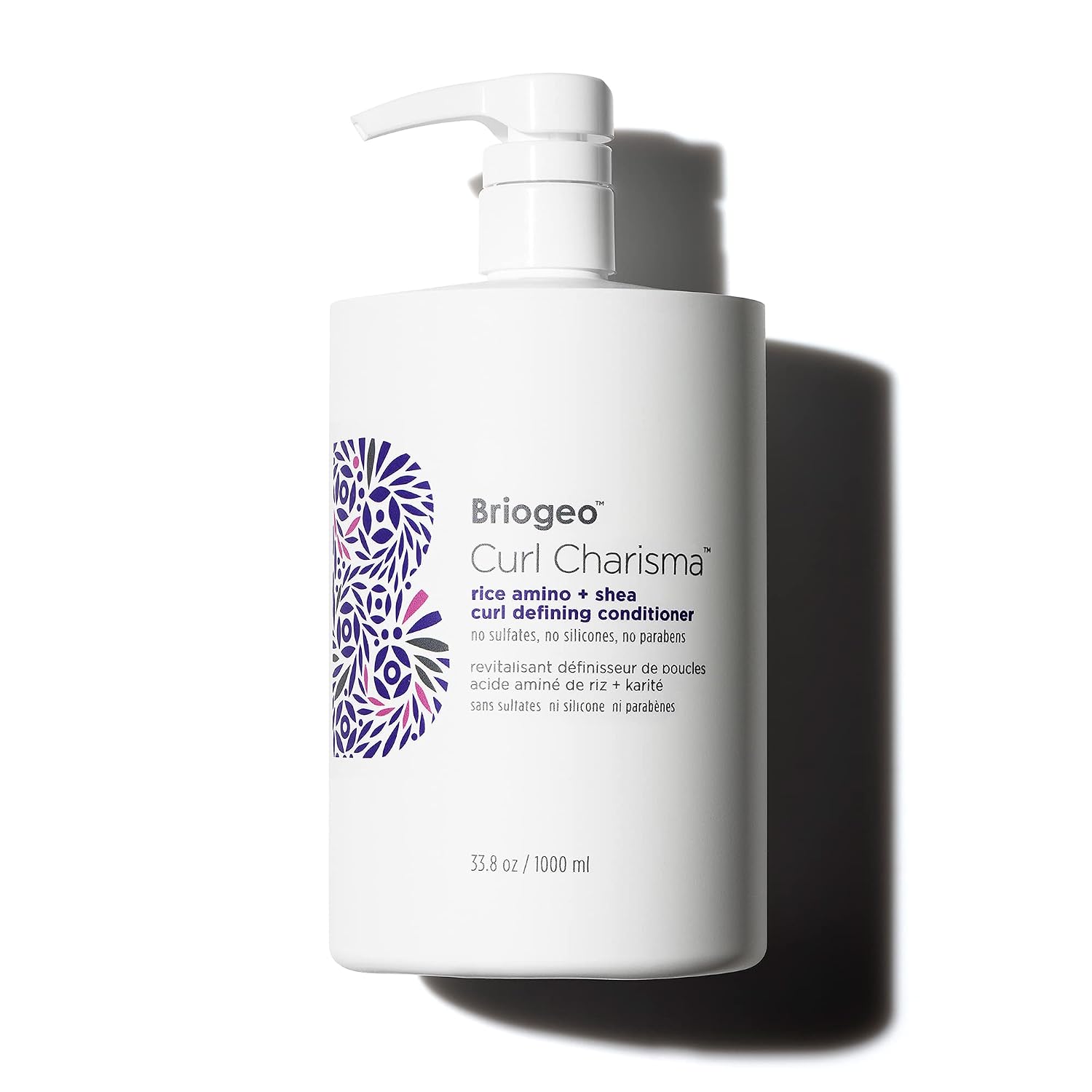 Briogeo Curl Charisma Rice Amino + Avocado Hydrating Conditioner | Define and Moisturize Wavy, Curly, and Coily Hair | Minimize Frizz | Silicone-Free | Vegan & Cruelty-Free