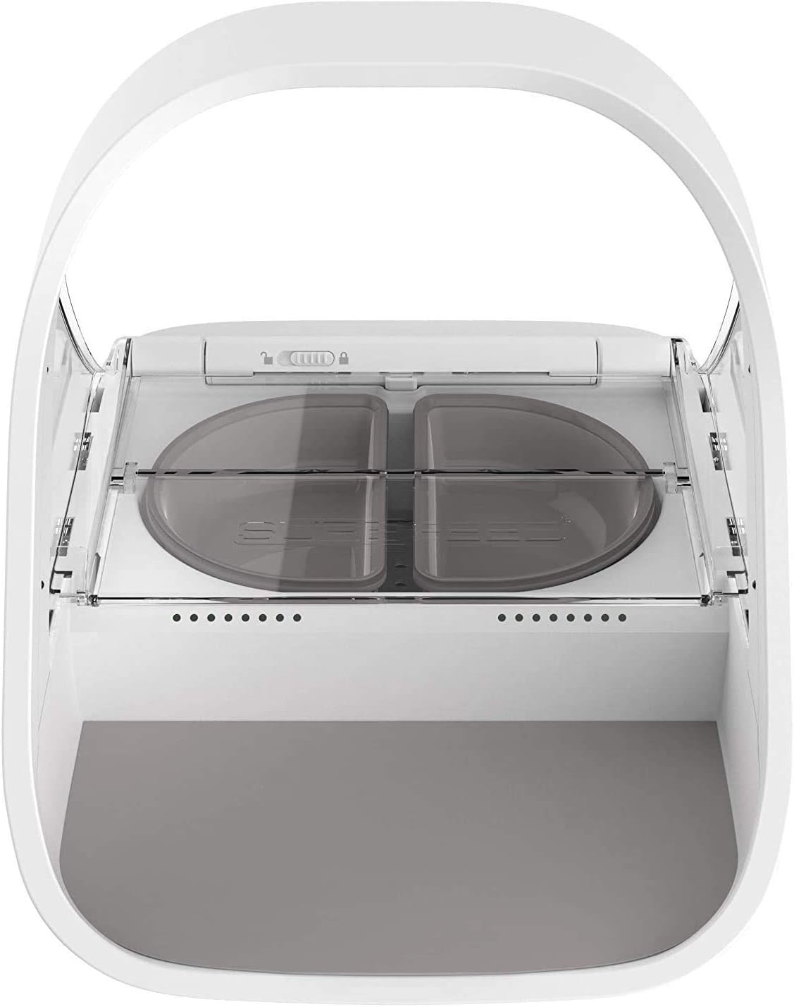 Sure Petcare -SureFlap - SureFeed - Microchip Pet Feeder - Selective-Automatic Pet Feeder Makes Meal Times Stress-Free, Suitable for Both Wet and Dry Food - MPF001