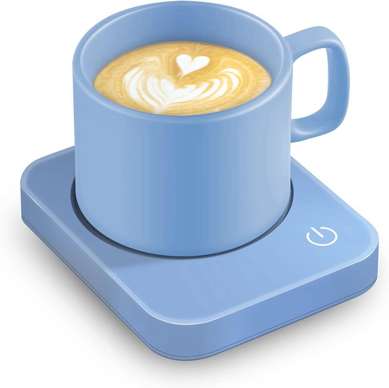 VOBAGA Coffee Mug Warmer for Desk with Auto Shut Off & 3-Temp Settings, Coffee Cup Warmer with Smart Safety Alert Home Office Accessory