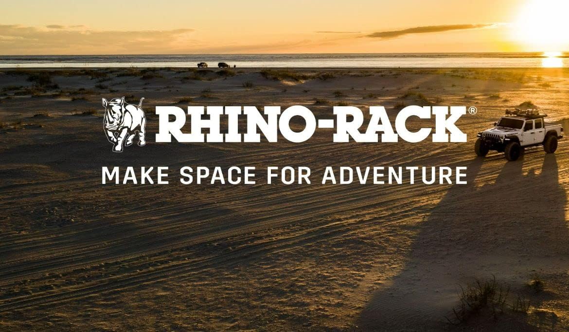 Rhino Rack Vortex ROC25 Flush Black 2 Bar Roof Rack RV0540B